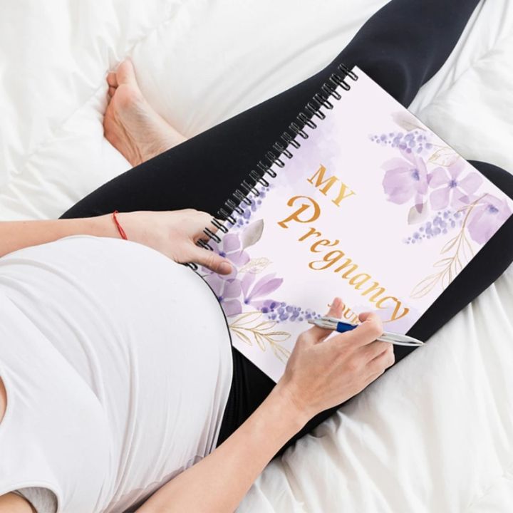Pregnacy%20Journey%20Memory%20Books%2040%20Weeks%20Pregnancy%20Journal%20The%20Baby%20Keepsake%20Books%20Planner%20Present%20For%20New%20Parent%20-%20Image%203