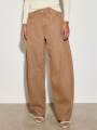 European style  American retro  high waisted wide leg jeans for women  new style for spring summer 2025  loose and slimming effe. 