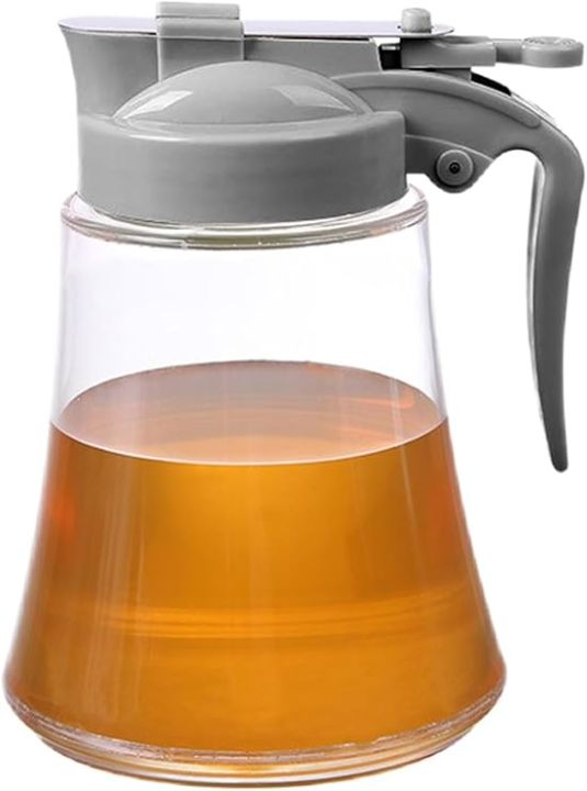 Honey Dispenser No Drip - Easy Squeeze Syrup Dispenser Bottle for Efficient Serving, Ideal Honey Squeeze Jar