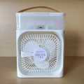 3 in 1 mini air conditioner fan,  smaller portable fan  with ice cubes  , evaporative system with 7 Leds. 