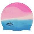 Waterproof Silicone Swim Caps Women Men High Elastic Flexible Protect Ears Hair Swimming Pool Hat for Adults Children Girls Boys. 