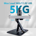 Projector Stand Table Foldable Desktop Mount Ceiling 180° Adjustment Universal 1/4" Screw For Most Mini Projectors. 