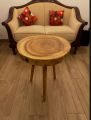 Live Edge Coffee Table (log slice). 