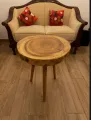 Live Edge Coffee Table (log slice).