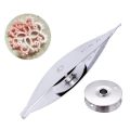 Metal Bobbin Woven Tools  DIY Lace Making Shuttle Bottom Knitting Needle Thread Core Sweater Tatting Sewing Accessories. 