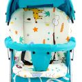 Baby High Chair Cushion Cotton Thickened Soft Pad Breathable Stroller Seat Cushion Cartoon Cute Animal Pattern Cushion.