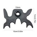 New Pool Cue Black SnookerBilliards Cue Rack Bridge Head Billiards Cross Antlers Rod Holder Accessories.