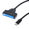External Type C To 2.5 Inch HDD SATA Interface Connect Cable USB 3.1 SATA Cable For Laptop Computer. 