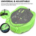 Bicycle Helmet Rain Cover Waterproof MTB Road Bike Helmet Protector Reflective Safety Cap Cycling Accessories.