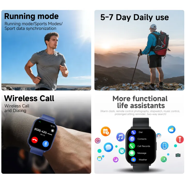 2026%20New%20300mAh%201.83''Smartwatch%20for%20Men%20Women%20IP67%20Life%20Waterproof%20Bluetooth%20Call%20Multi-Sport%20Modes%20Heart%20Rate%20%20for%20Android%20iOS%20-%20Image%206