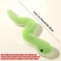 Snake Cat Toy Chew-Proof | Interactive Plush Feather Wand for Kittens/Puppies (Xmas  2024). 