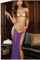 Sexy Belly Dance Dress Women's Underwear Set Stage Costume Leia Arabic Dress Party Role Playing Set. 