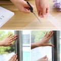 Anti Fly Mosquito Net DIY Self-Adhesive Fly Mosquito Window Net Mesh Mosquito Insect Bug Net Curtains for Windows. 