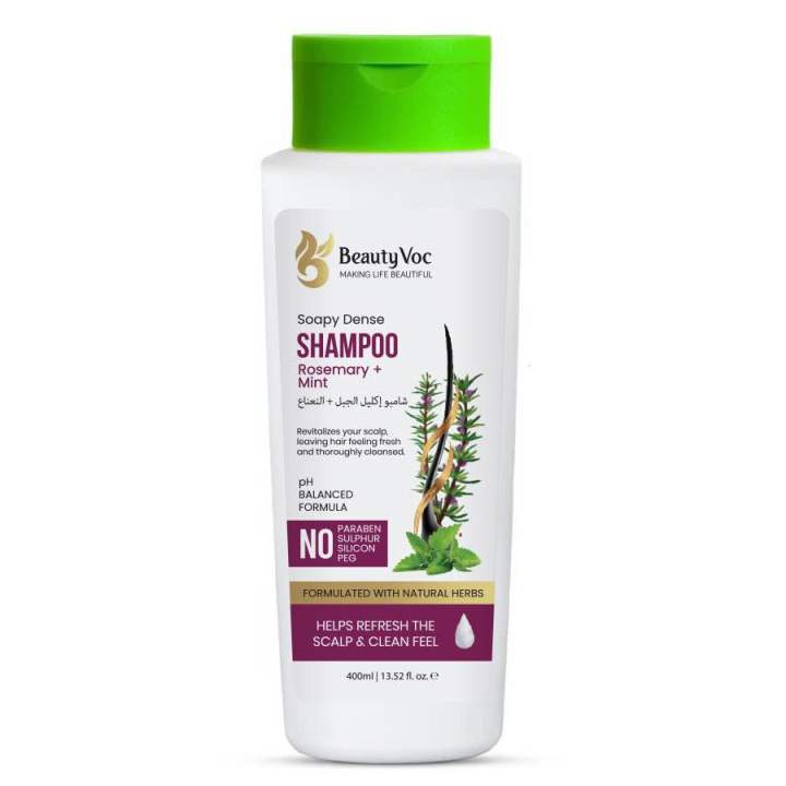 MENTOL G Shampoo 400 Ml – Erfrischend, Durchblutungsfördernd & Antiseptisch Für Die Tägliche Haarwäsche