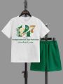 14 August Soft Stretchable Banyan Suit | Summer Wear for Boys & Baby Girls | Sizes 1–6 Years | Green & White Outfit  14 August kids dress  
baby girl green dress  
boys white shirt 14 august  
summer wear for kids  
soft stretchable kids suit. 
