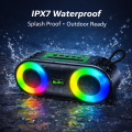 WKSHOP BLUK’S BX-88 Rechargeable Bluetooth Speaker | Powerful Sound | Deep Bass | RGB Lights | Bluetooth 5.3 | Portable Speaker. 