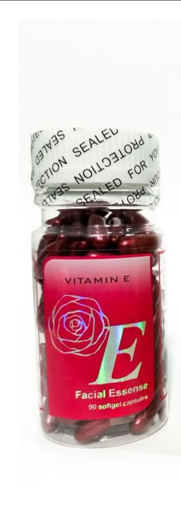 Vitamin E Facial Essence 90 softgel Capsules
