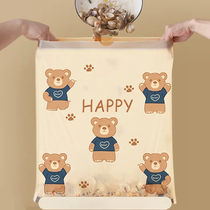 50pcs%20Cute%20Bear%20Drawstring%20Garbage%20Bag,%20Thick%20Anti%20Tear%20Plastic%20Bag,%20Suitable%20for%20Kitchen,%20Bathroom,%20Bedroom%20-%20Image%202