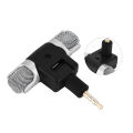 Mic Microphone for Phone Stereo Microphone  Stereo Microphone Mic 3.5mm Gold plating Plug Jack for Andriod Phones iPhones. 