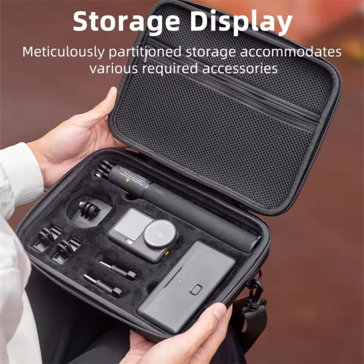 Storage Bag for Osmo Action 6 Hard Portable Carrying Case Anti-Scratch Protective Case for Action6 Protector Accessories