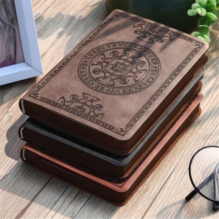 2025 New Portable Vintage Leather Notebook Diary Journal Stationery  Portable And Easy To Use
