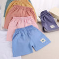 1-5 Years Old Summer Kids Wears Children's Shorts Baby Boy Cotton Linen Pants Boys Girls Pant Cartoon Children Casual Pants. 