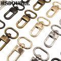 5 Pcs/Pack 13-19mm Metal Belt Strap Buckles Swivel Snap Spring Hook Lobster Clasp Clips Dog for Purse DIY Leather Craft Bag. 