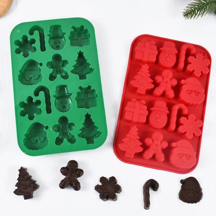 Silicone%20Christmas%20Chocolate%20Molds%20Snowflake%20Xmas%20Tree%20Gingerbread%20Man%20Candy%20Cookie%20Moulds%20DIY%20Baking%20Tool%20New%20Year%20Cake%20Decor%20-%20Image%203