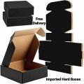 Premium Black Boxes 4X4X2 Inches - Imported Black Boxes 3 Ply With Lamination. 