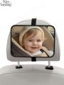 1pc Baby Car Mirror Rearview Infant Child Monitoring Mirror for Vehicle Rear Seat Universal Fit Baby Car Mirror.