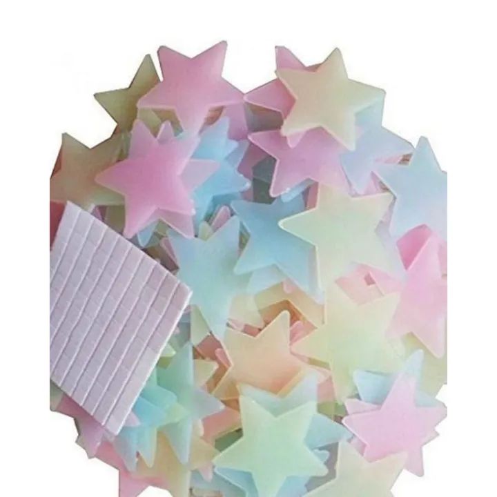 Pack%20of%20100%20-%203D%20Stars%20Glow%20In%20The%20Dark%20Wall%20Stickers%20Luminous%20Fluorescent%20Wall%20Stickers%20For%20Kids%20Baby%20Room%20Bedroom%20Ceiling%20Home%20-%20Image%203