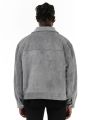 Autumn Jackets Oversize Casual Clothes High Street Pockets Laper Zipper Suede Thick Coat Mens Windbreaker Loose. 