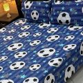 King Size Double  Cotton Bedsheets for Kids Room  Cartoon Printed Bedsheets. 