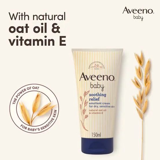 Aveeno%20soothing%20relief%20cream.%20Enriched%20with%20Vitamin%20E%20and%20100%25%20pure%20oat%20oil,%20AVEENO%C2%AE%20Baby%20Soothing%20Relief%20Emollient%20Cream%20is%20clinically%20proven%20to%20moisturise%20for%2024%20hours%20and%20helps%20...%20-%20Image%203
