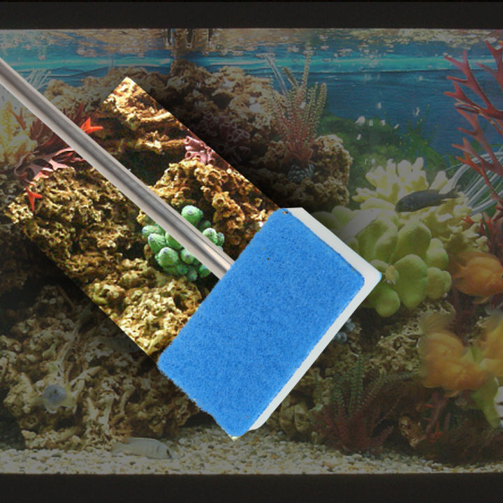Cleaner%20Sc%20Super%20Long%20Handle%20Double-Sided%20Sponge%20Cleaning%20Brush%20180%C2%B0%20adjustable%20Aquarium%20Fish%20Tank%20Glass%20Window%20Aae%20-%20Image%204