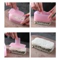 DIY Sushi Mold Maker New Food Press Non Stick Rectangular Triangle Sushi Kit Japanese Tools Kitchen Bento Onigiri Rice Ball Set. 