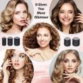VELCRO Hair Rollers self-grip curling set +Clips in Different 3 Sizes (6 PCS). 