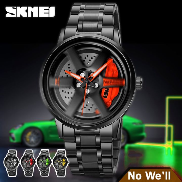 Skmei 1787 Creative Fashion Men Stainless Steel Watch For Man