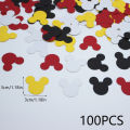 Baby shower script table confetti - Minnie Mouse confetti shower decoration, Minnie Mouse scattered confetti, Minnie Mouse baby. 