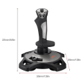 PXN-2113 Joystick Flight Simulator Gamepad Controller Pc Flight Simulator Cockpit Stick for PC/Desktop. 