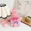 Kawaii Sanrio Children's Shoulder Bag Cinnamoroll Kuromi My Melody Girls Casual Fashion Crossbody Travel Storage Chest Bags Gift. 