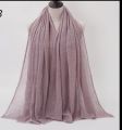 Cotton Crinkle Shawls for Hijab Style - Lightweight and Versatile. 