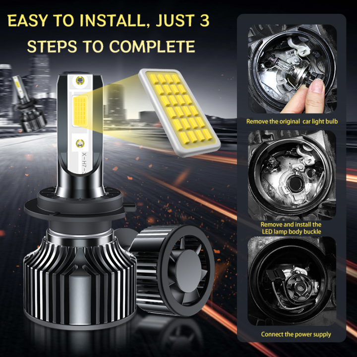 ZTZPIE%20Car%20Light%20200000lm%20300w%20LED%20%20Headlight%20Bulbs%20H1%20H7%20H11%209005HB3%209006HB4%20Spotlight%2020%20Core%20High-power%20Fog%20Light%2012v%20-%20Image%205