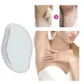 Crystal Physical Hair Removal Eraser Glass Hair Remover Painless Epilator Safe Easy Cleaning Reusable Body Care Depilation Tool. 