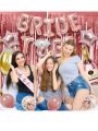 Bachelorette Party Decorations - 34pcs Bride To Be Decoration Set Combo | Bride To Be Foil Balloon Banner | Bride To Be Sash And Crown | Rose Gold Metallic Balloons | Bride To Be Props. 