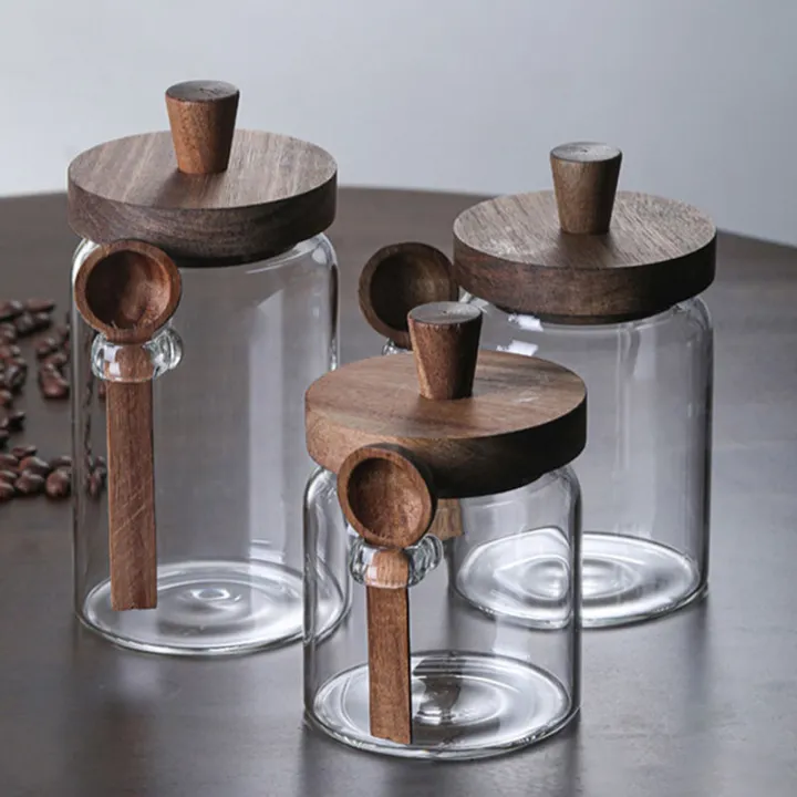 Coffee%20Bean%20Storage%20Jar%20Glass%20Sealed%20Containers%20Grains%20Jar%20with%20Wood%20Spoon%20Clear%20Spice%20Jars%20Kitchen%20Moisture-proof%20Storage%20Tank%20-%20Image%207