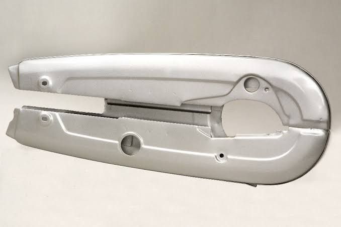Steel chain cover of cd 70 high quality chain cover silver chain cover