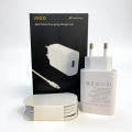 Vivo 44W Fast Charger USB Type C Power Adapter for Vivo X70, X60, X50 Pro, IQOO, Neo855, Z5X, S6, S7, Y5s. 