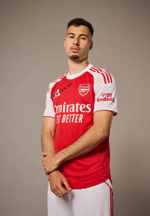 Arsenal%20new%20season%20home%20Kit%20jersey%20%202025/26%20half%20sleeves%20-%20Image%204