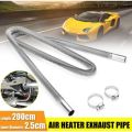 2.5cmDiameter Exhaust Pipe 60/300cm Long Parking Heater Exhaust Pipe Air Heater Exhaust Pipe Suitable for Webasto Parking Heater.